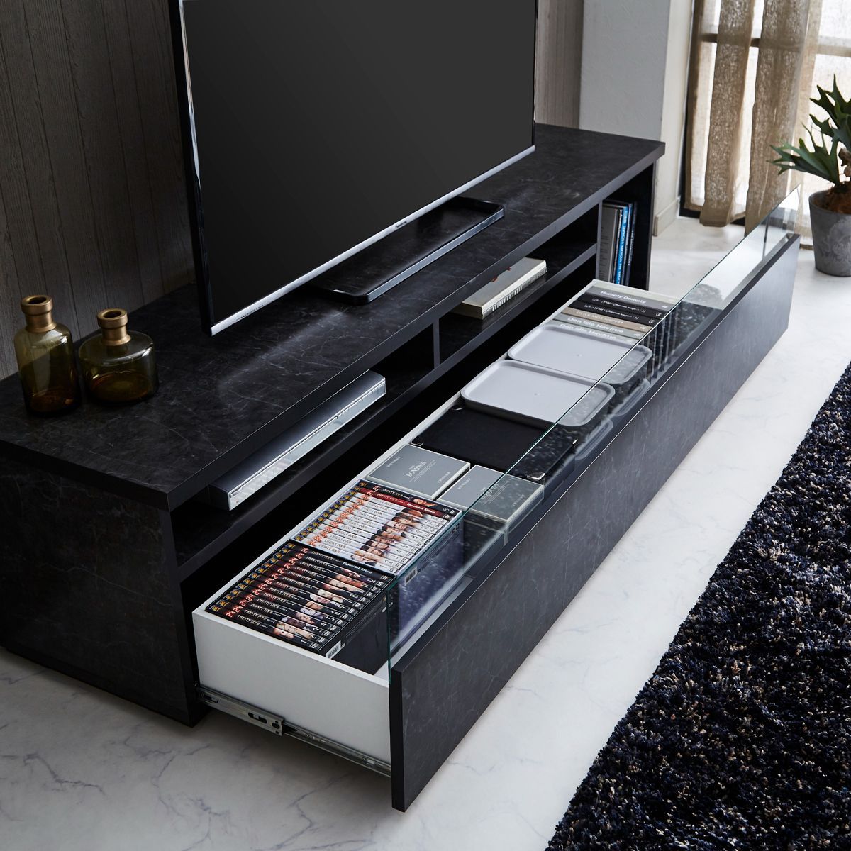 ヴィンテージ感漂うブルックリンスタイルのテレビボード ヴィンテージ