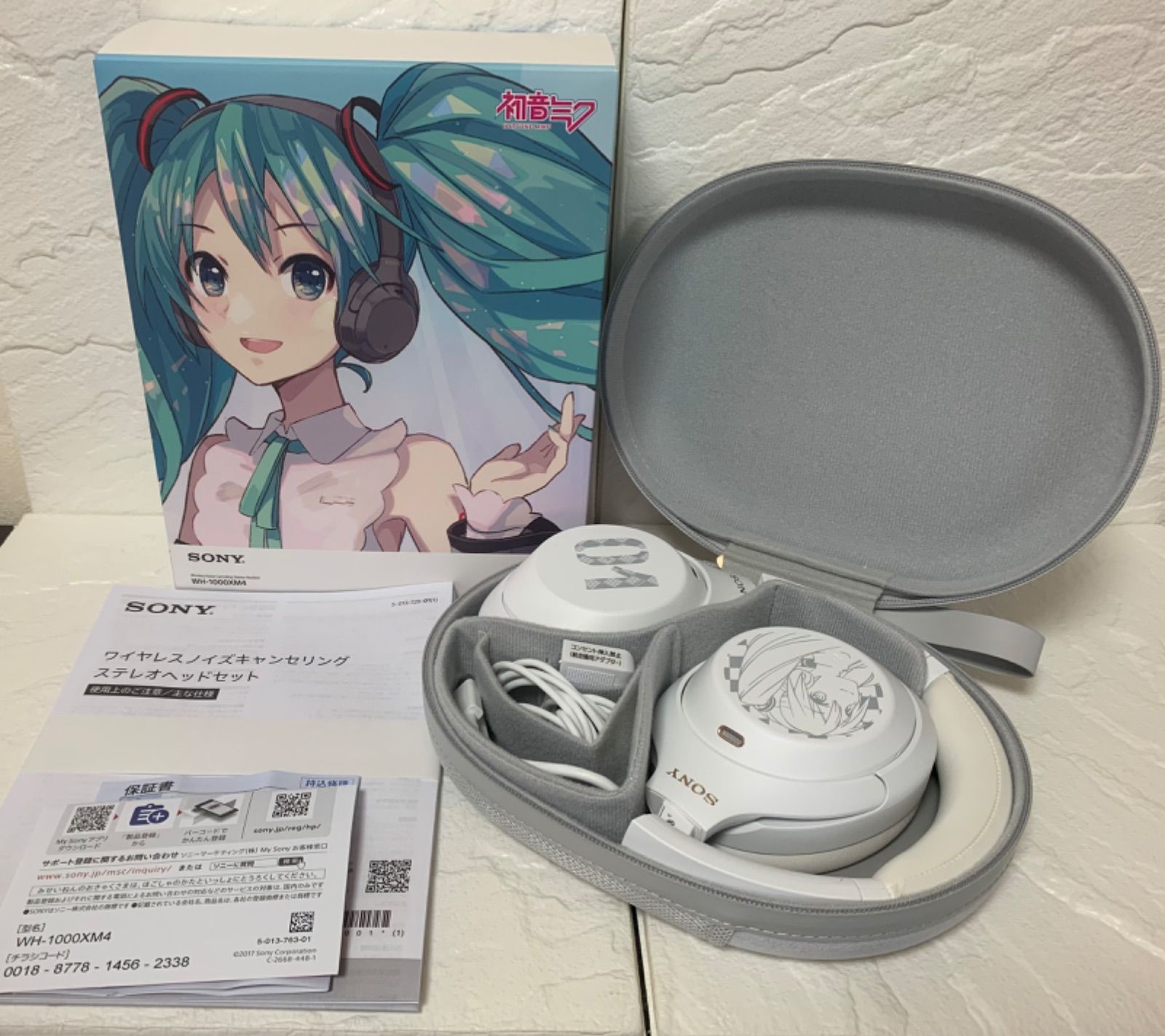 SONY WH-1000XM4 初音ミク コラボ ワイヤレスヘッドホン - メルカリ