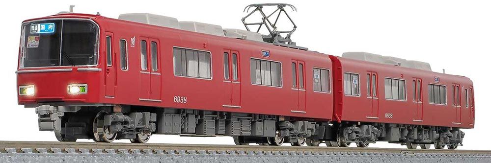 Nゲージ グリーンマックス 名鉄6800系 1次車 ２両編成 30504＞名鉄6800系1次車 増結2両編成セット（動力無し）｜N