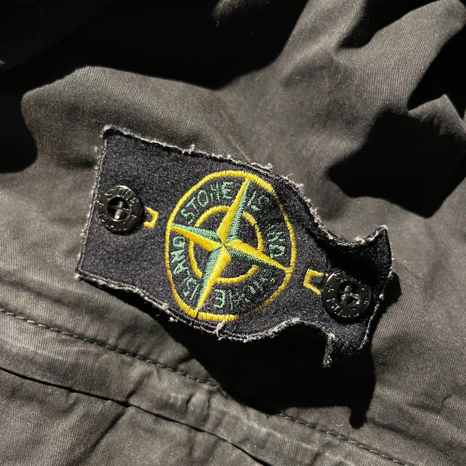 STONE ISLAND 23aw ウォッシュドカーゴパンツ ストレート ドローコード