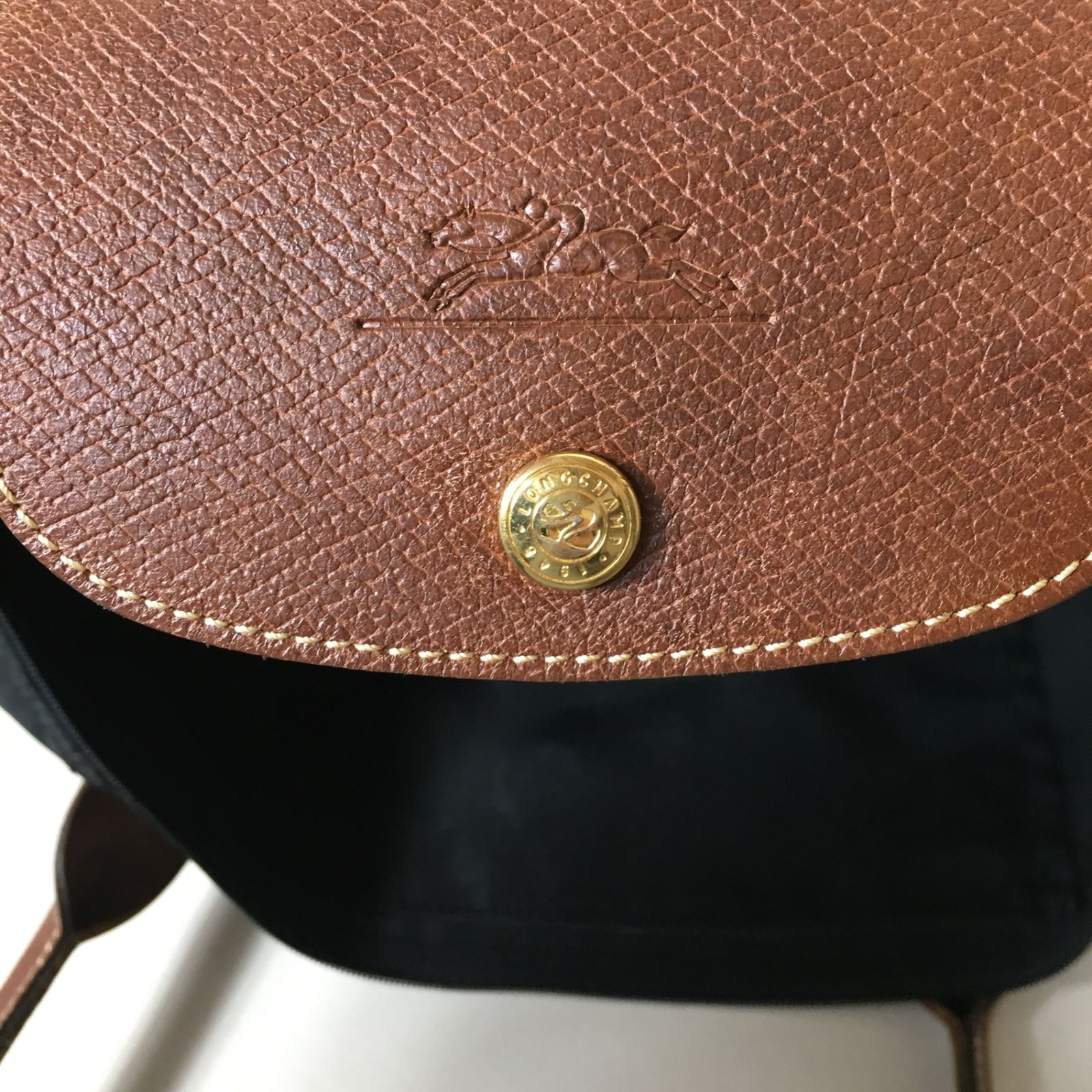 2507-149｜美品｜ロンシャン トートバッグ ナイロン レザー