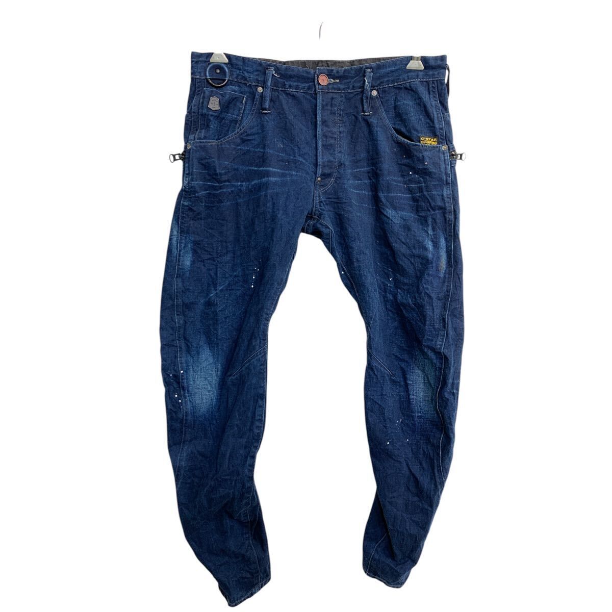 G-STAR RAW デニムパンツ W36 ジースター ボタンフライ インディゴ コットン 古着卸 アメリカ仕入 2412-279