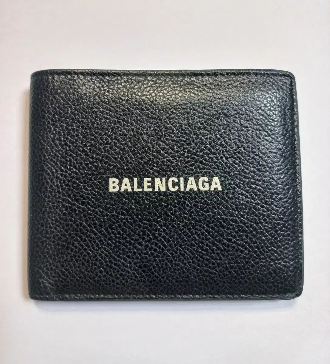 BALENCIAGA バレンシアガ エブリデイ 二つ折り財布 ブラック バレンシアガ 二つ折り 財布 エブリデイ レザー ブラック 黒