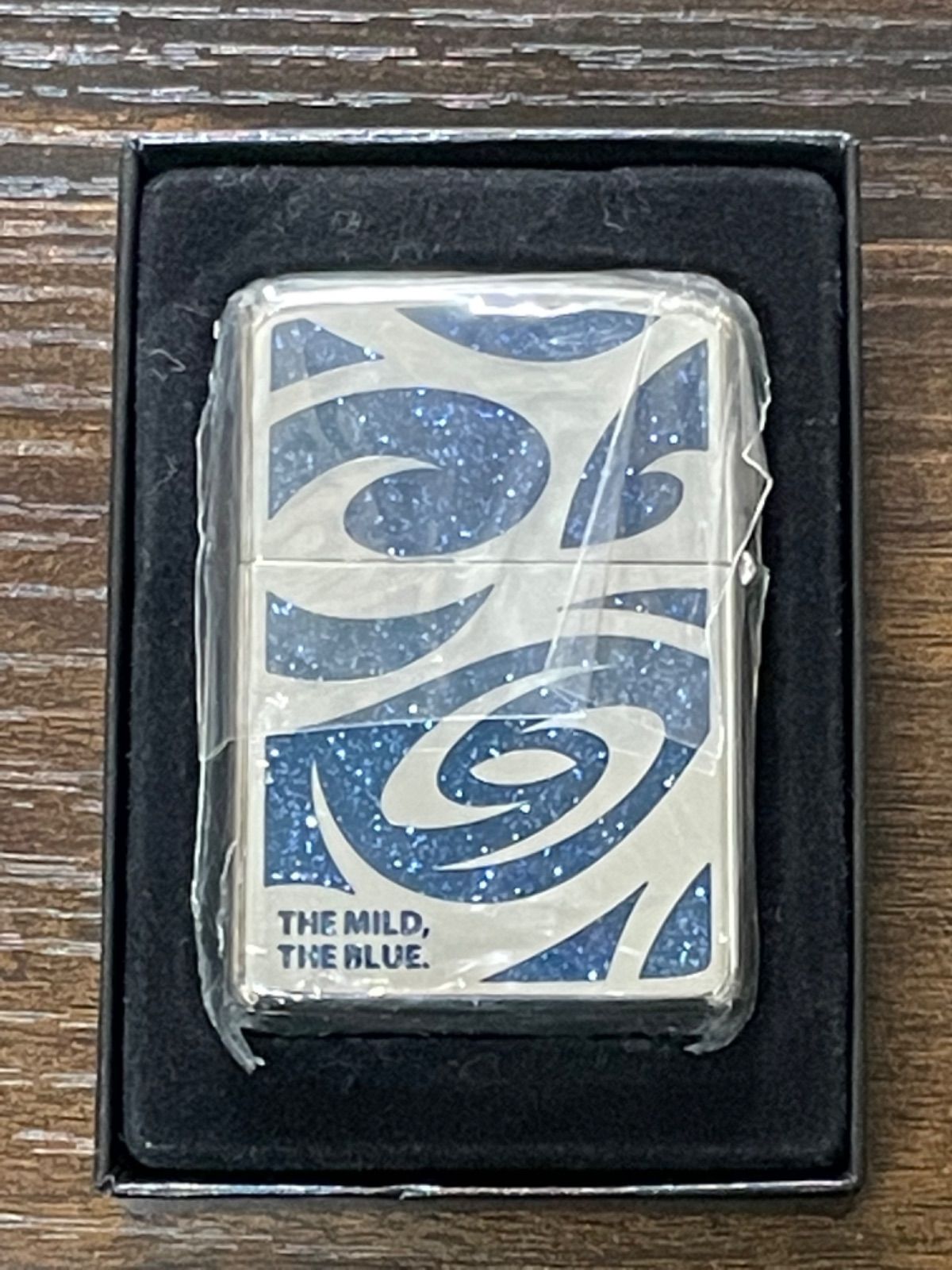 zippo MILD SEVEN THE MILD THE BLUE 限定品 アーマー 特殊 両面 加工 2006年製 Armor Case  マイルドセブン メビウス Heavy Wall MEVIUS デットストック ケース 保証書 - メルカリ