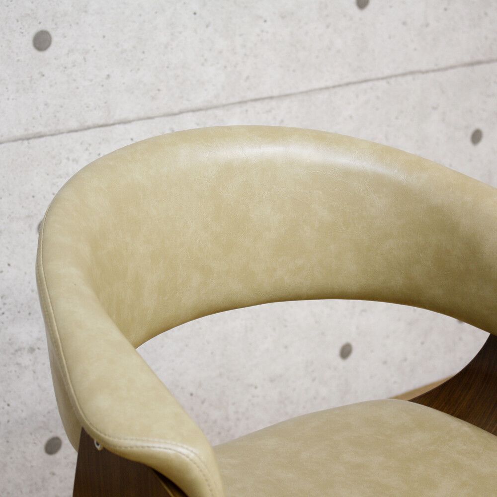 アンティーク調 ワークチェア クリーム オフィスチェア チェア 椅子 MARWIL-DEMENAGEMENTS_CH