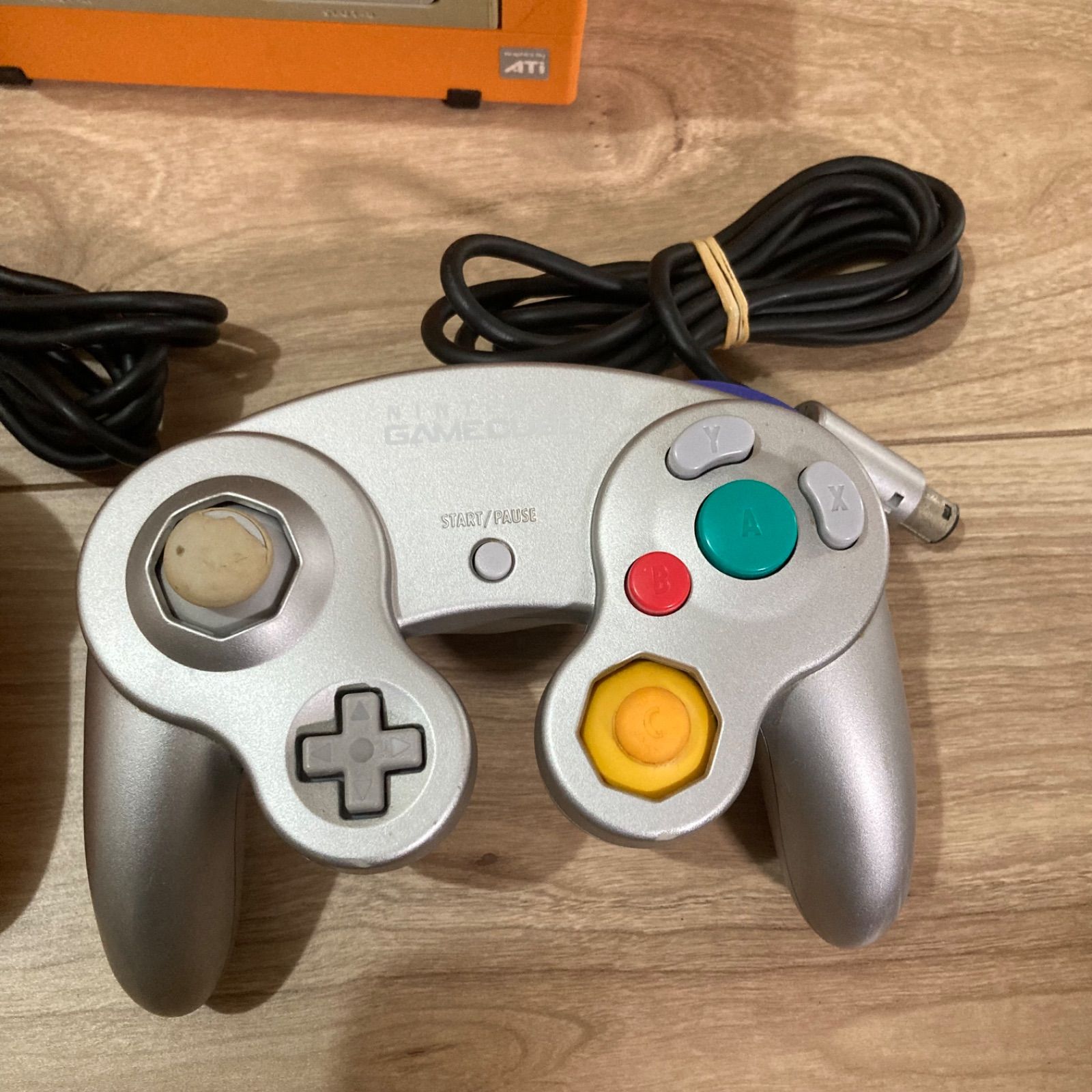 任天堂 ゲームキューブ コントローラー2個 その他付属 通電のみ 済み ジャンク品