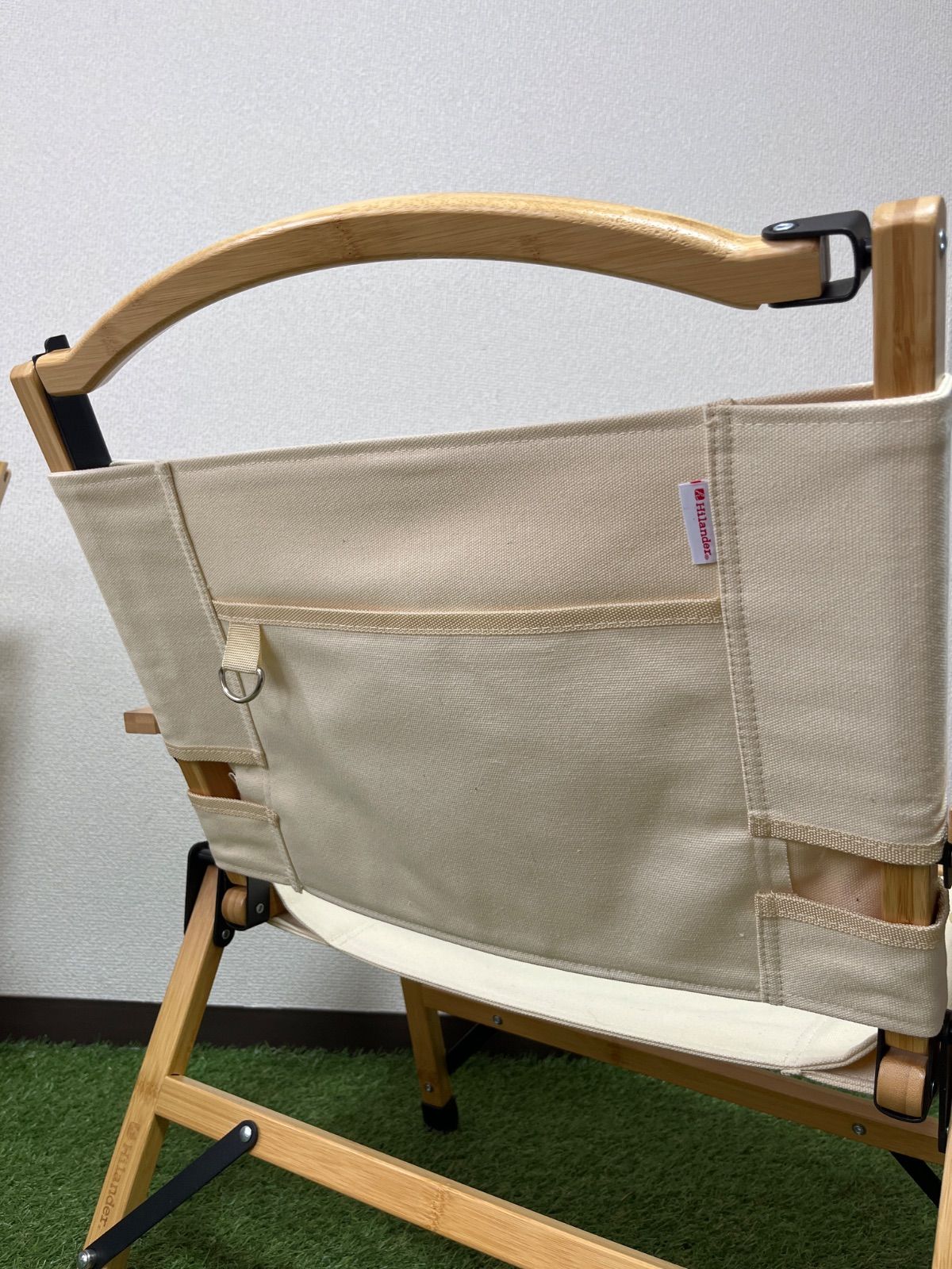 【値下げ】ハイランダー ウッドフレームチェア アイボリー 新品 Amazon.co.jp: Hilander(ハイランダー) ウッドフレームチェア コットン