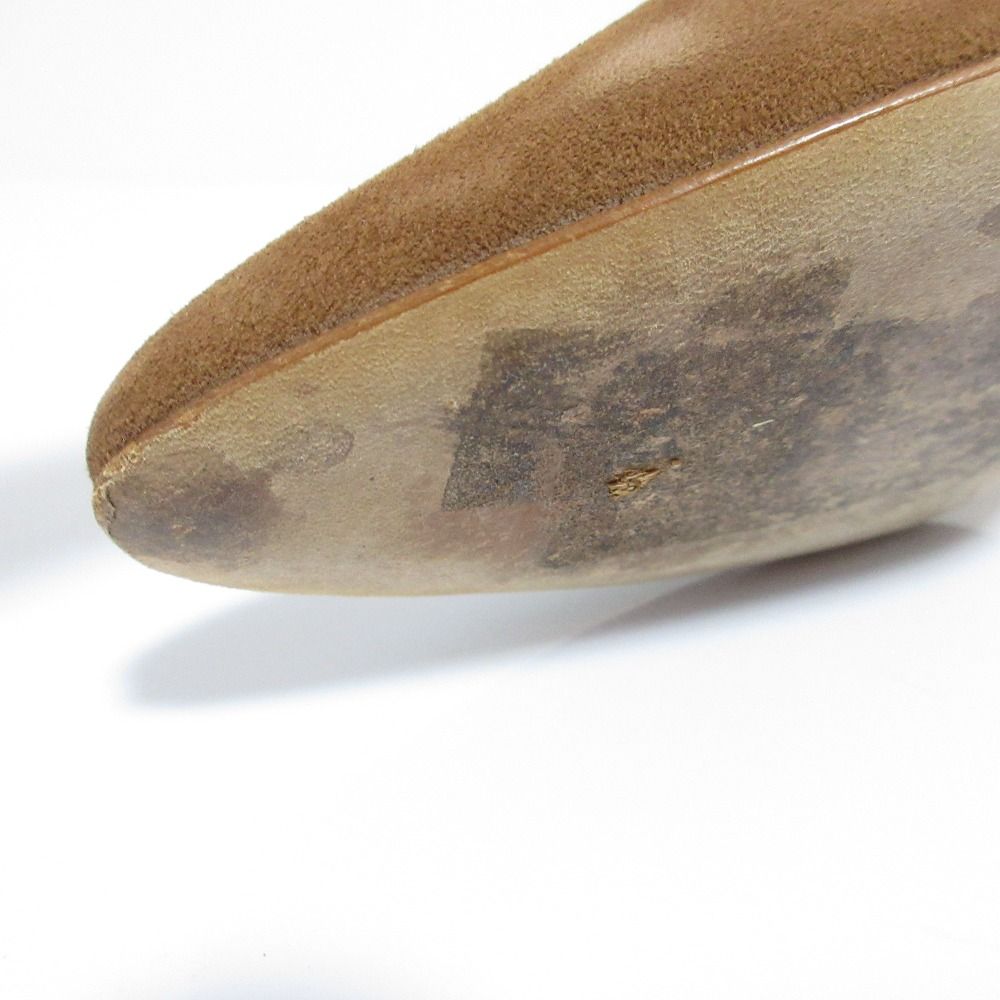 スエード パンプス