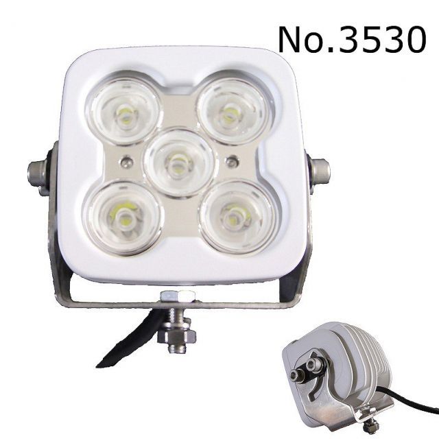 送料無料 船舶向け 50W LED サーチライト DC12V|24V兼用 船 ライト 漁師 6000ルーメン サーチライト 船舶用 業務用 DC12V DC24V IP65