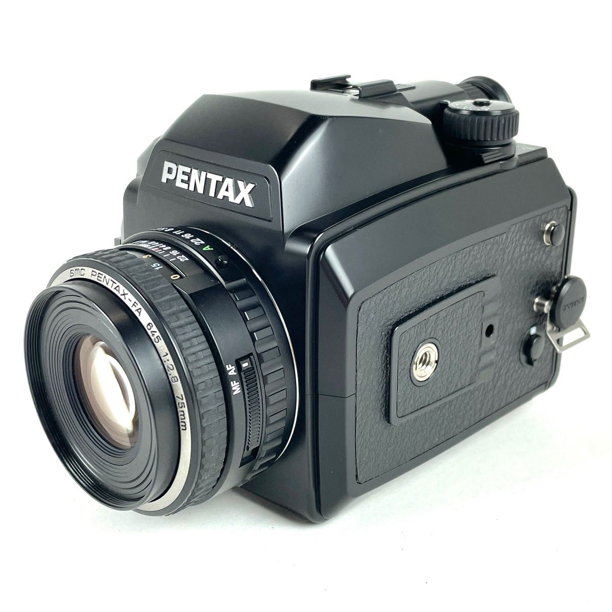 ペンタックス PENTAX 645N + SMC FA 645 75mm F2.8 中判カメラ 【中古