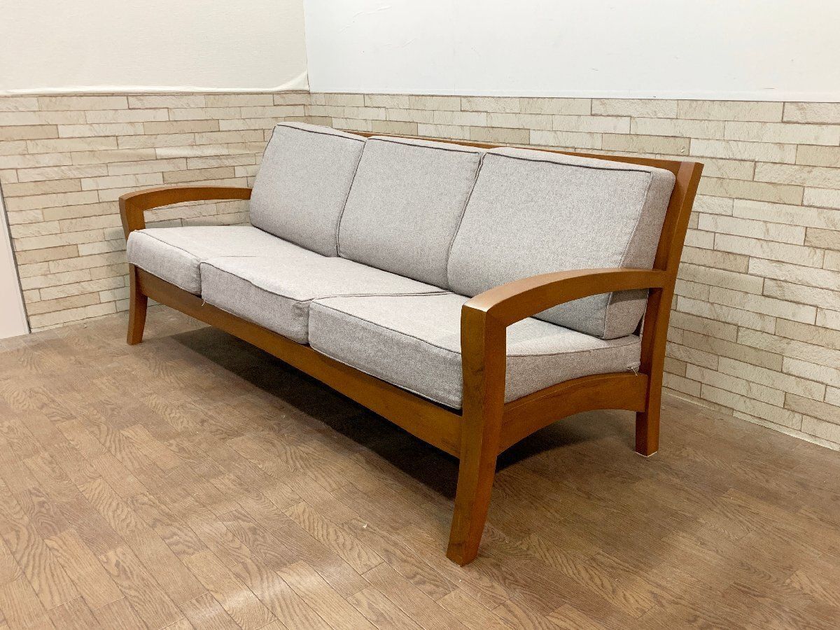 SCANTEAK スキャンティーク ソファ 3人掛け ファブリック F075