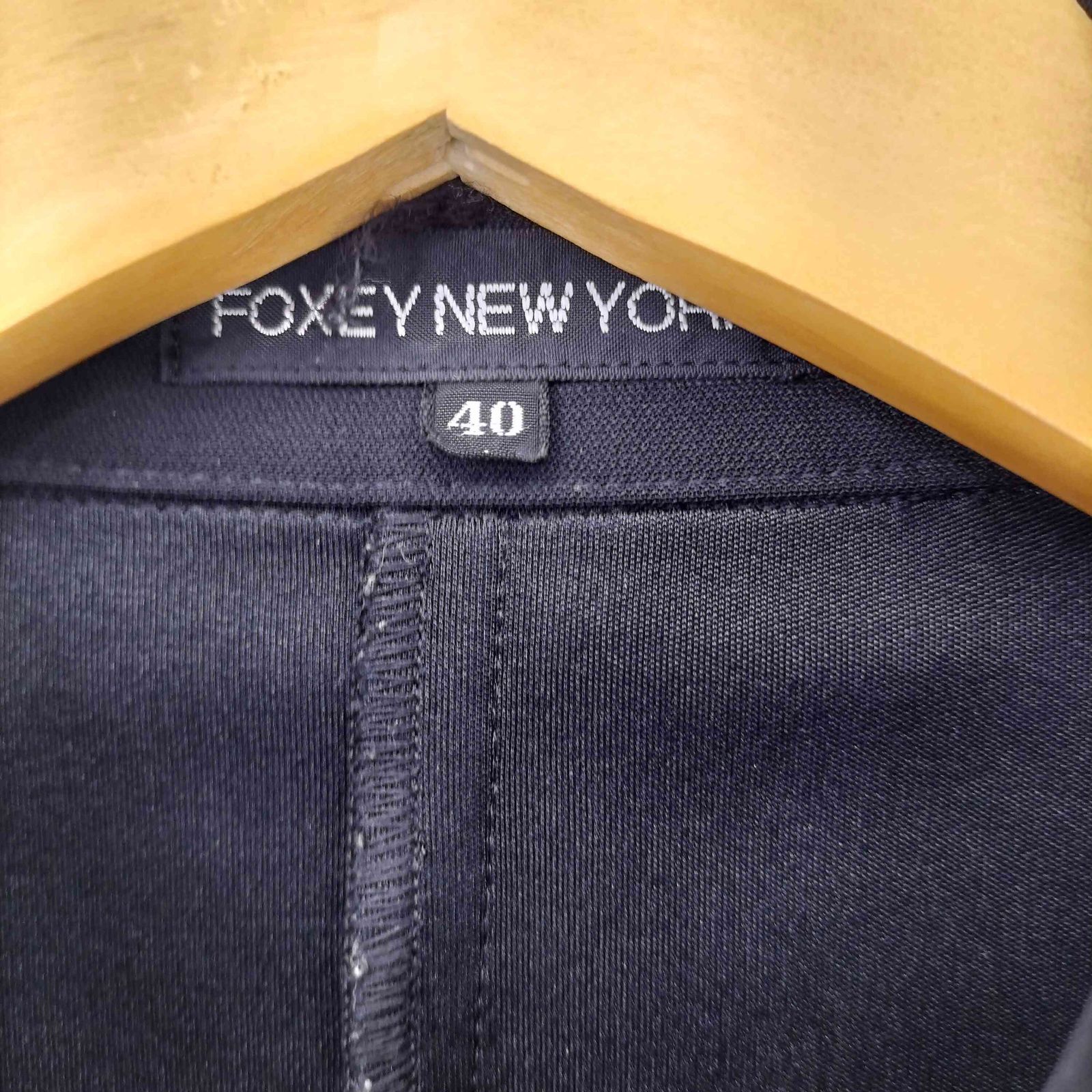 フォクシーニューヨーク FOXEY NEW YORK ライダースジャケット