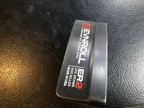 EVNROLL EVNROLL ER2 BLACK 34インチ パター PT スチール フレックスその他 メンズ 男性用 右利き 右用 Cランク ゴルフクラブ