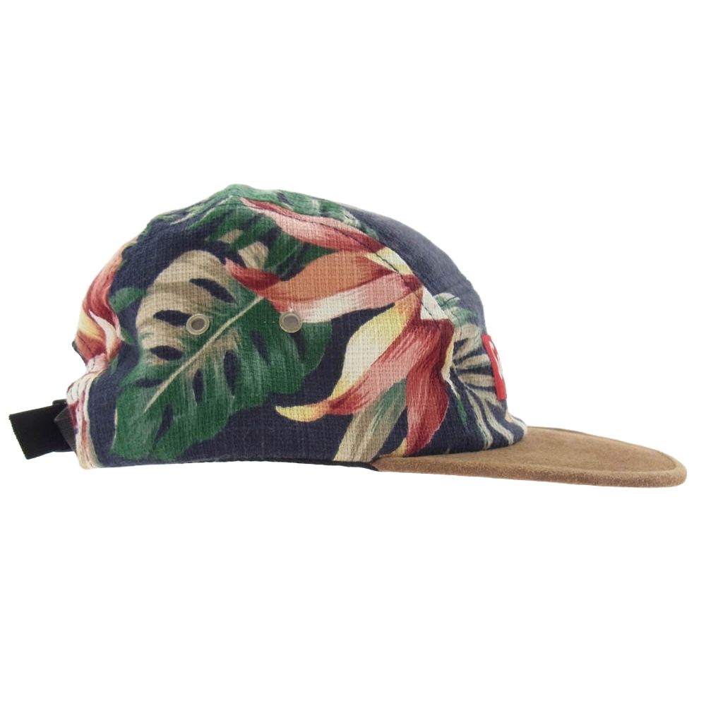 Supreme シュプリーム 12SS Floral Suede Camp Cap フローラル