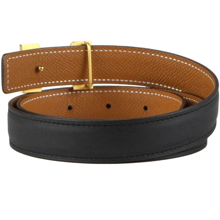 エルメス ベルト コンスタンス Hバックル シルバー リバーシブル 75