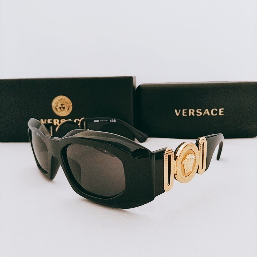 新品未使用】VERSACE マキシ メドゥーサ ビギー サングラス