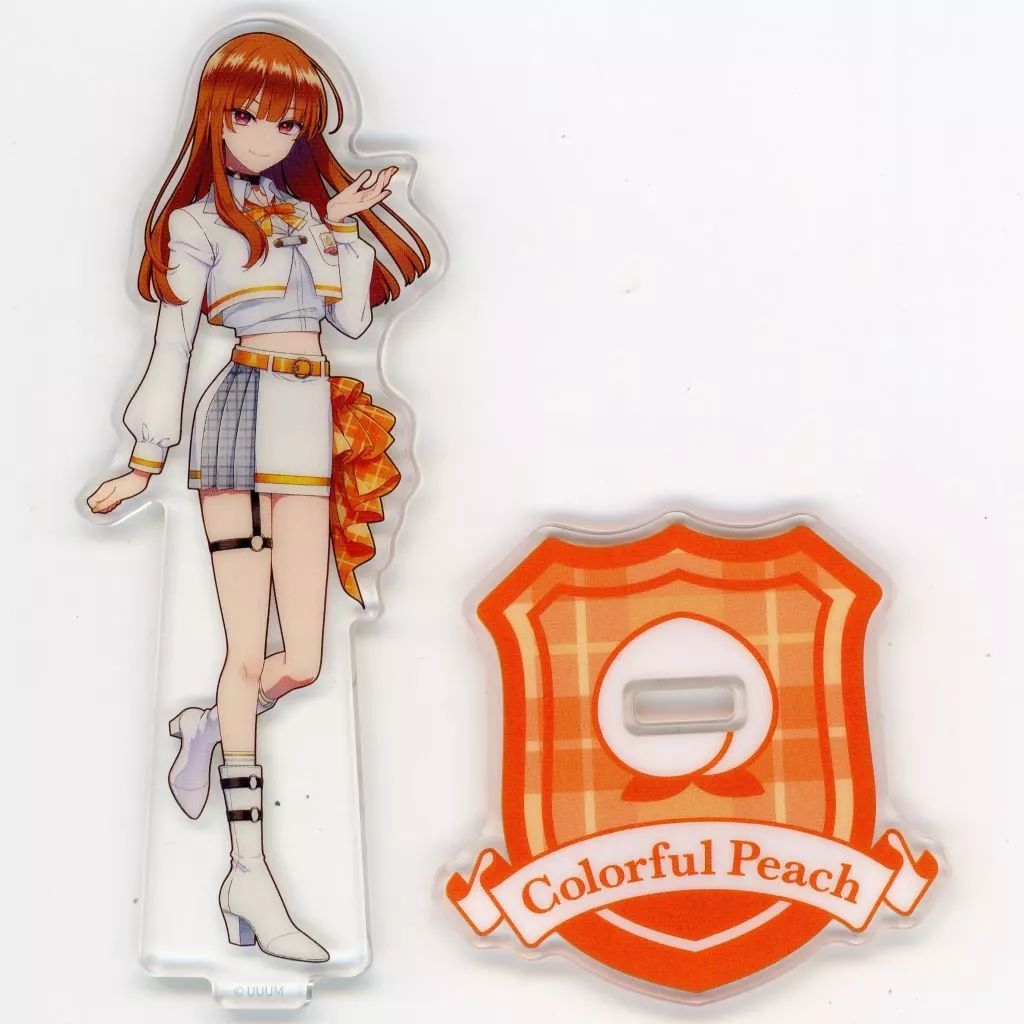 中古】アクリルスタンド・アクリルパネル えと(カラフルピーチ