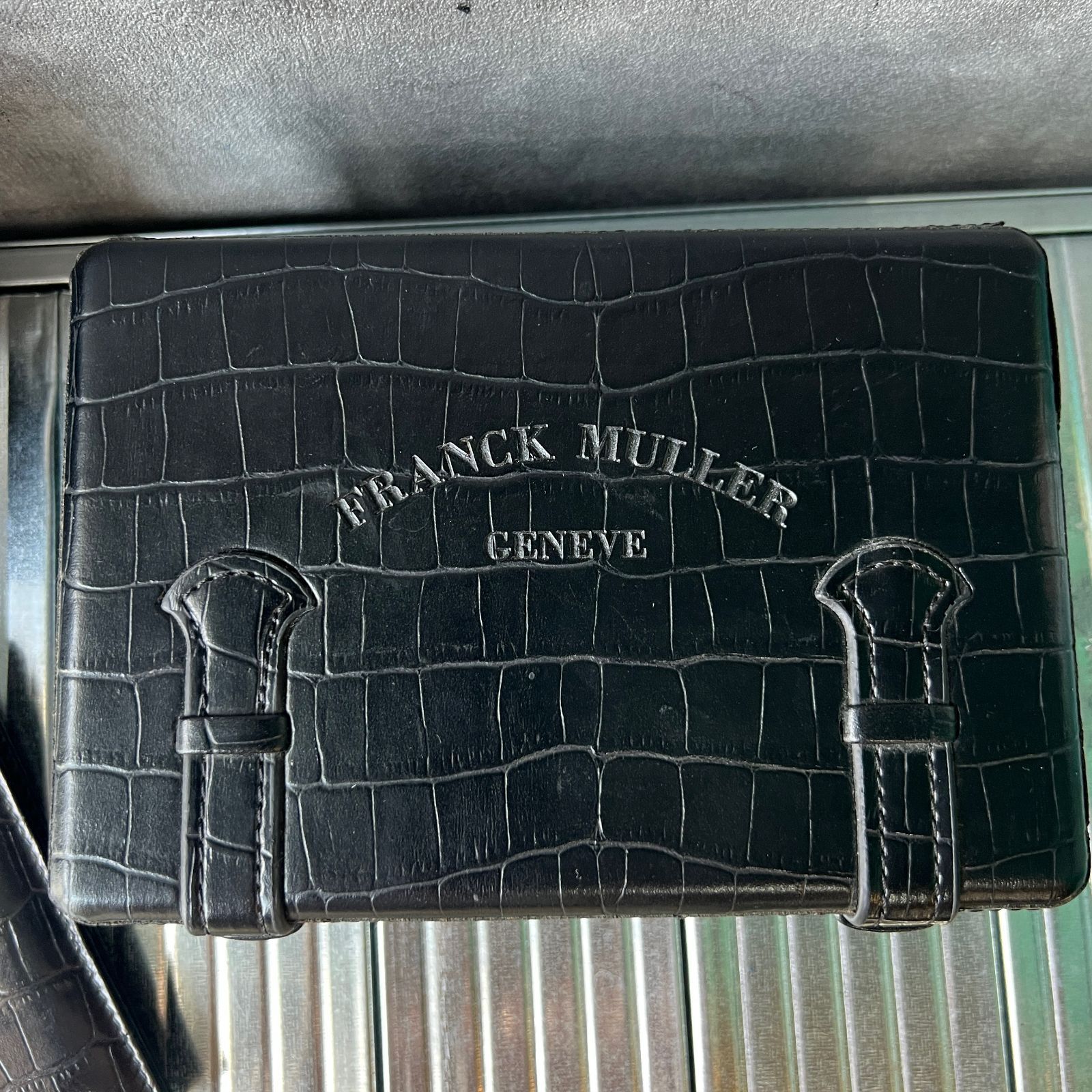 フランクミューラー FLANCK MULLER 空箱 時計ケース クロコ