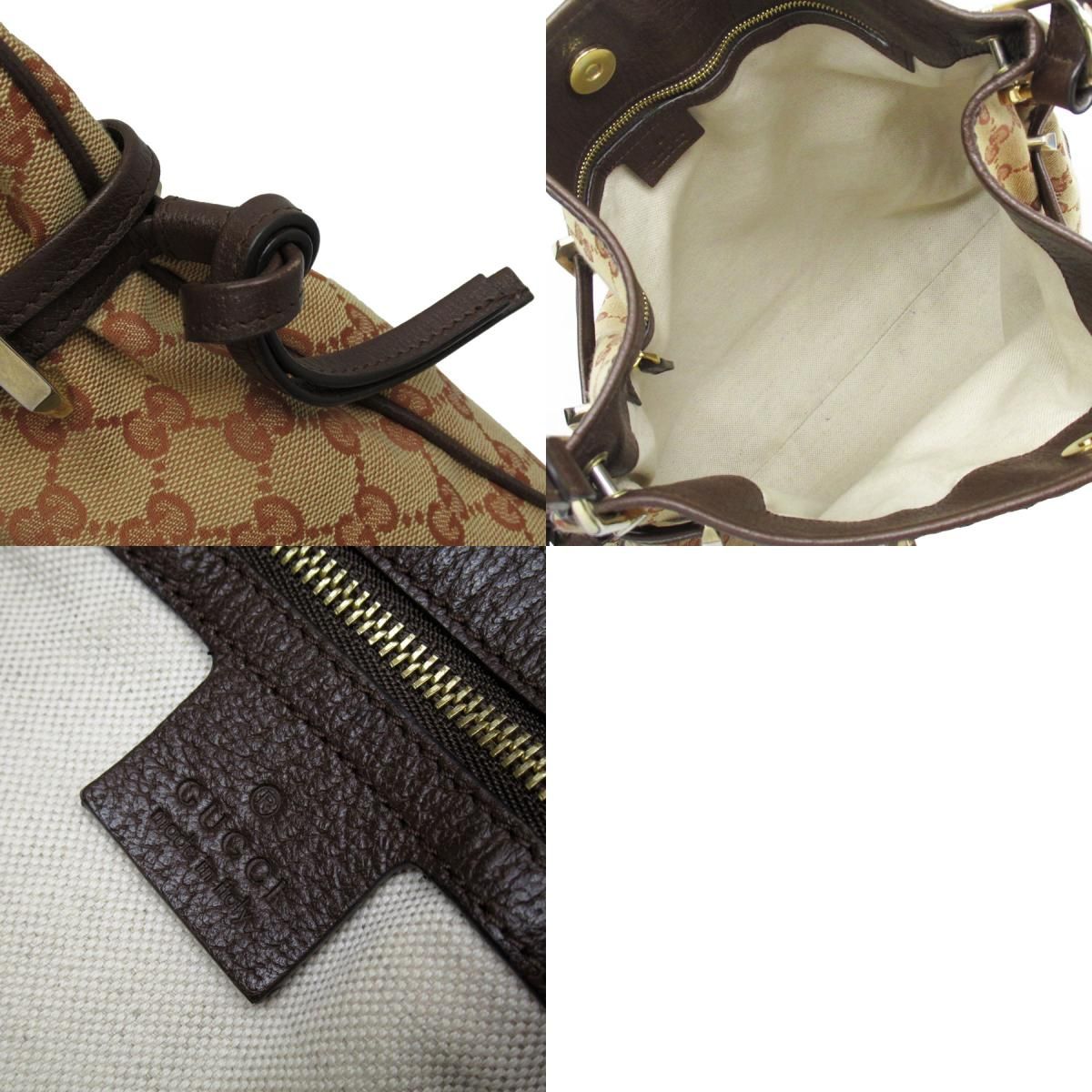 グッチ GUCCI ショルダーバッグ GGキャンバス ホースビット 602089 
