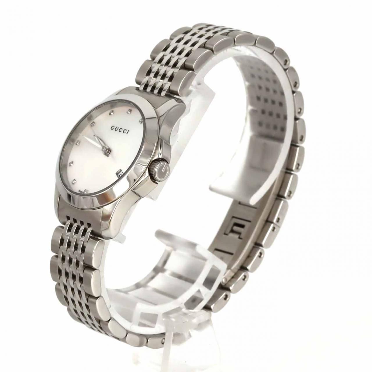 グッチ Gタイムレス・12P 126.5 YA126504 SS クォーツ