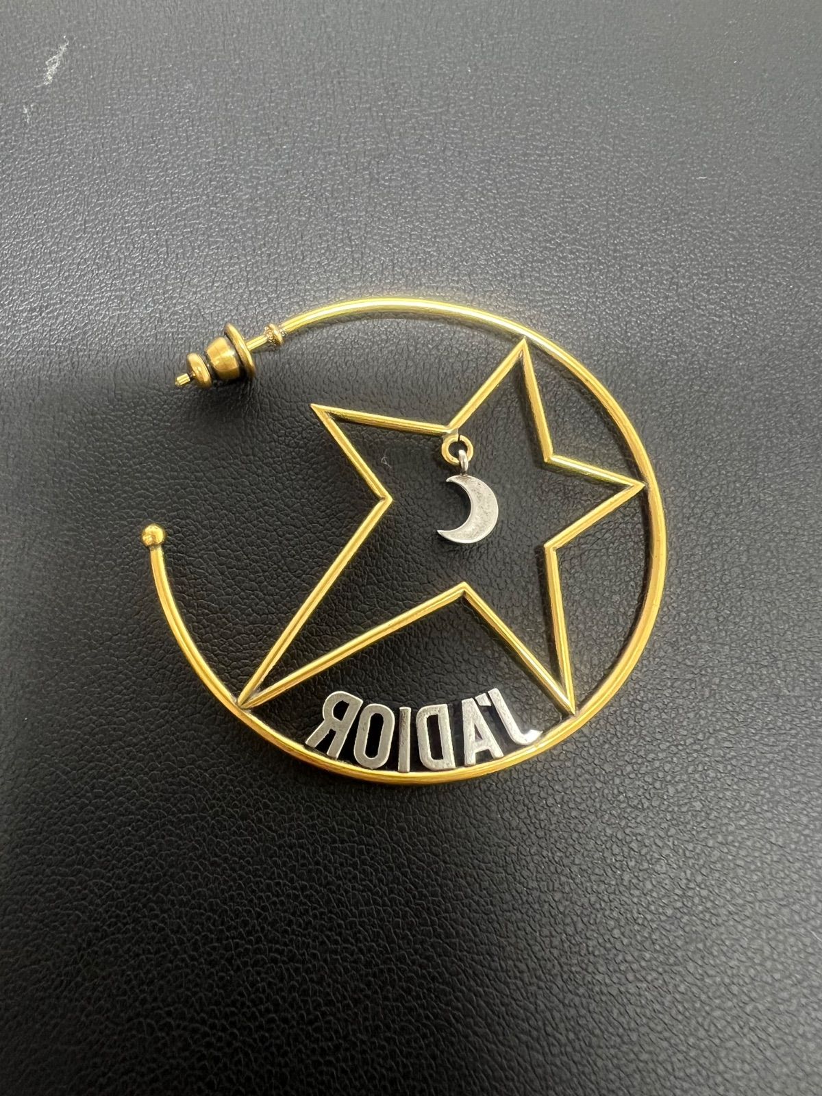 Christian Dior J'ADIOR ピアス アシンメトリー 星＆月モチーフ