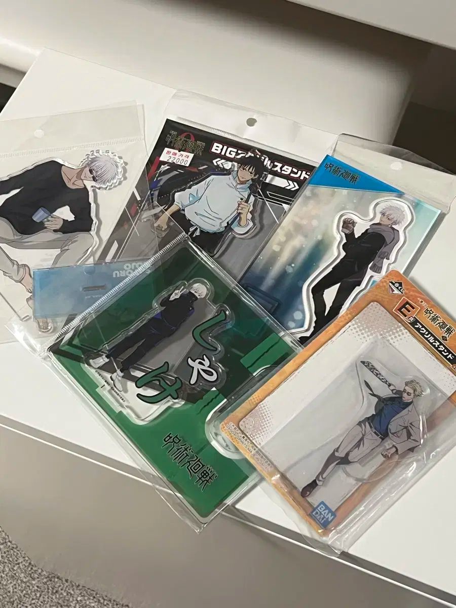 まとめ売り 呪術廻戦 アクリル スタンド 五条 悟 冬 WINTER ユウタ 狗巻 棘 七海 建人