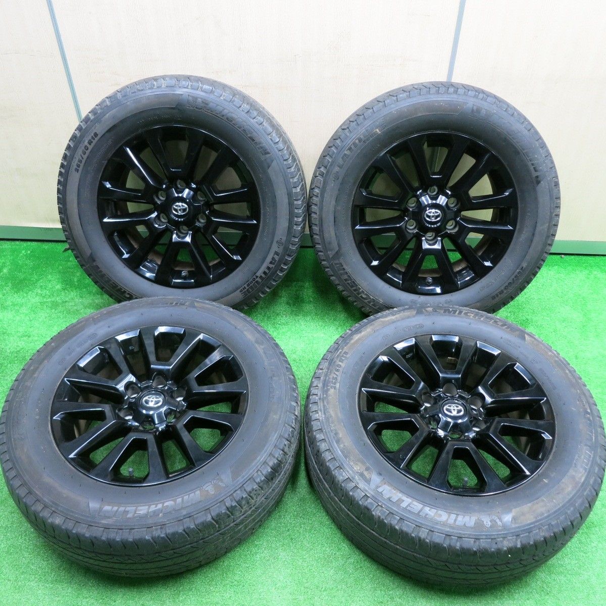 150系 プラド ブラックエディション 純正265/60R18 ミシュラン