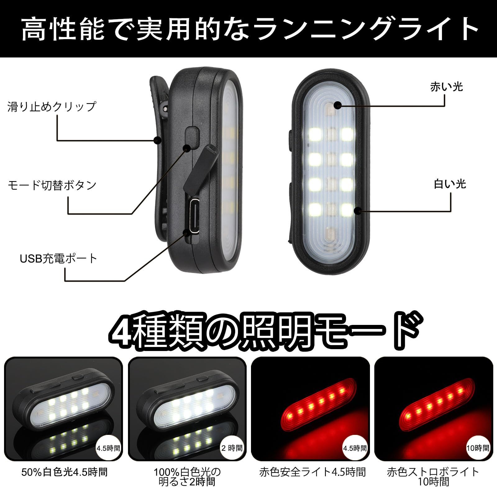 【新品】充電式LEDリーフライトグリップ2000ルーメン　防雨型　8.5時間点灯 LED一体型防雨クリップライト｜YAZAWA CORPORATION