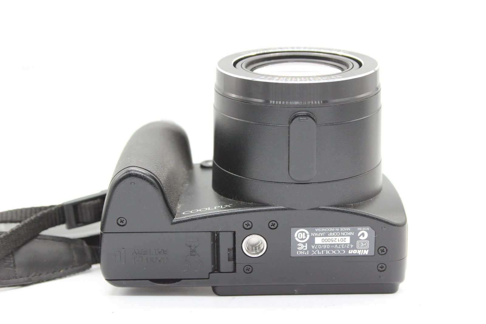 返品保証】 ニコン Nikon Coolpix P80 Nikkor 18x コンパクトデジタル