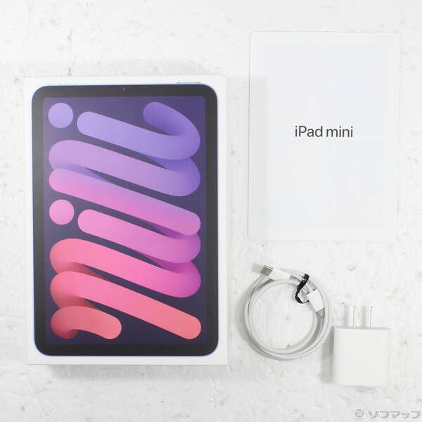 Apple iPad mini 6 パープル iPad mini 6 Wi-Fi + Cellular 64GB - パープル [整備済製品] - Apple