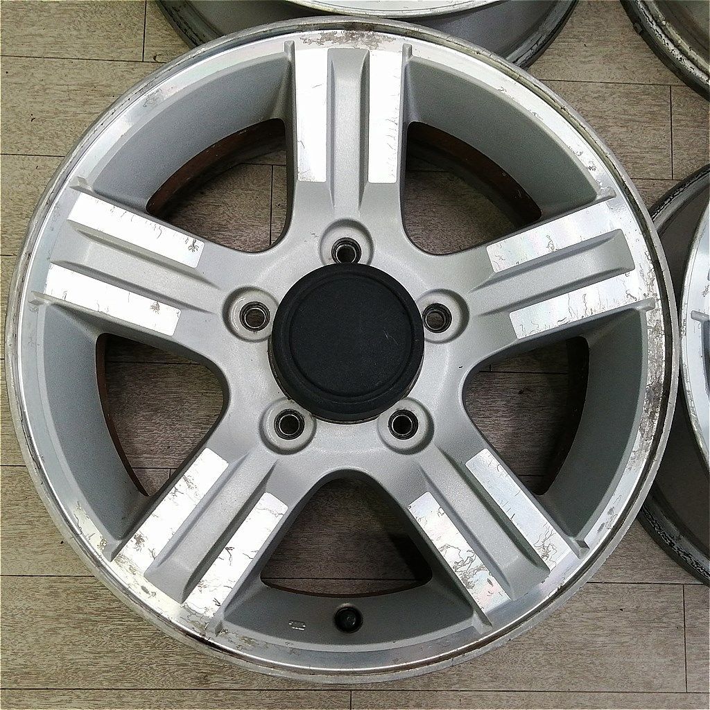 スズキ純正 アルミホイール4本セット ジムニー用 シルバー 16x5