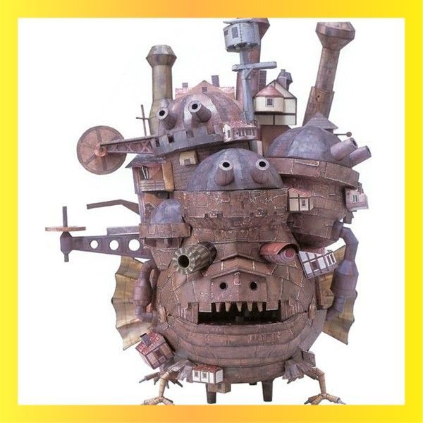 ハウルの動く城　3Dペーパークラフト ハウルの動く城 ペーパークラフト | 株式会社紙宇宙