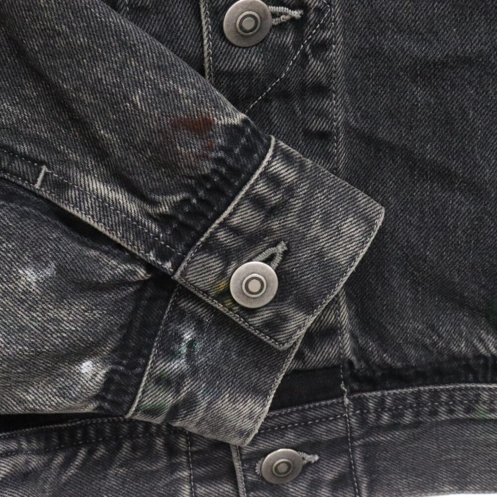 Martin Margiela (マルタンマルジェラ) 23AW Painted Black Denim