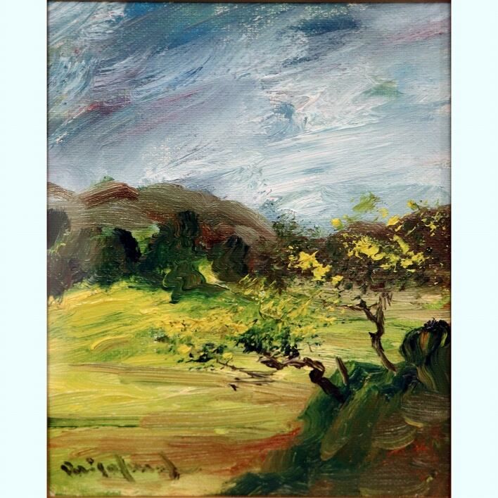 作者不明・油絵・油彩画・風景画・No.181025-04・梱包サイズ100