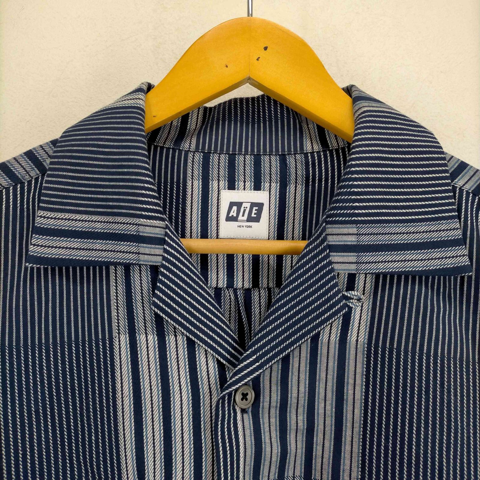 エーアイイー AiE 23SS ZPC SHIRT DOBBY STRIPE メンズ JPN：L - メルカリ