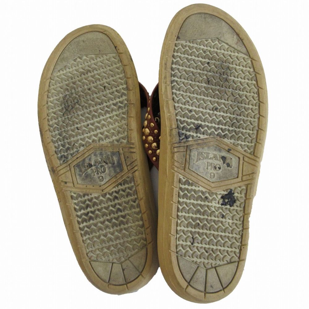 SOPHサンダルスタッズアイランドスリッパ25サイズ7 ISLAND SLIPPER - 【美品】 ISLAND SLIPPER / アイランド