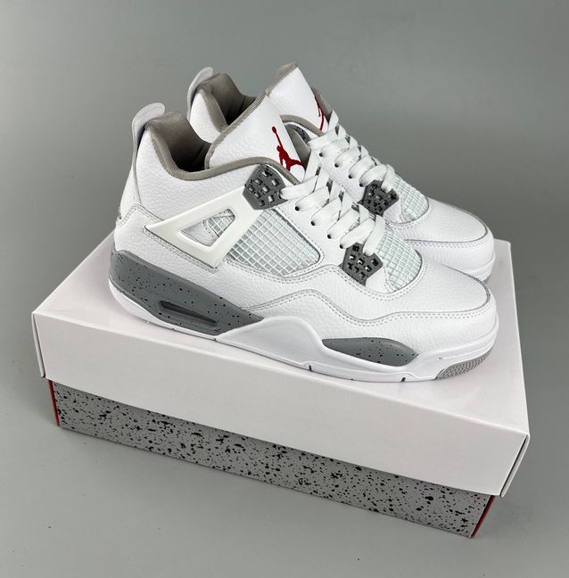 NIKE AIR JORDAN 4 RETRO 'WHITE OREO' - メルカリ