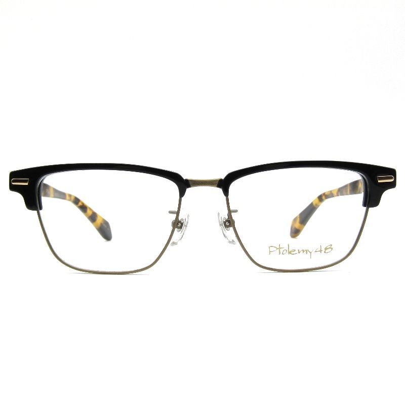 【美品】Ptolemy48 トレミー48 サターンSATURN ST-06WH 度付きカラーレンズメガネサングラス トレミー48 PT-096 SATURN Limited Series ホワイト Ptolemy48 SATURN