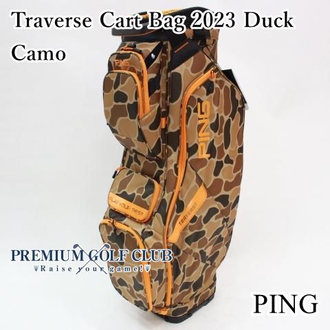 新品 ピン PING トラバース Traverse カートバッグ 2023 Duck Camo