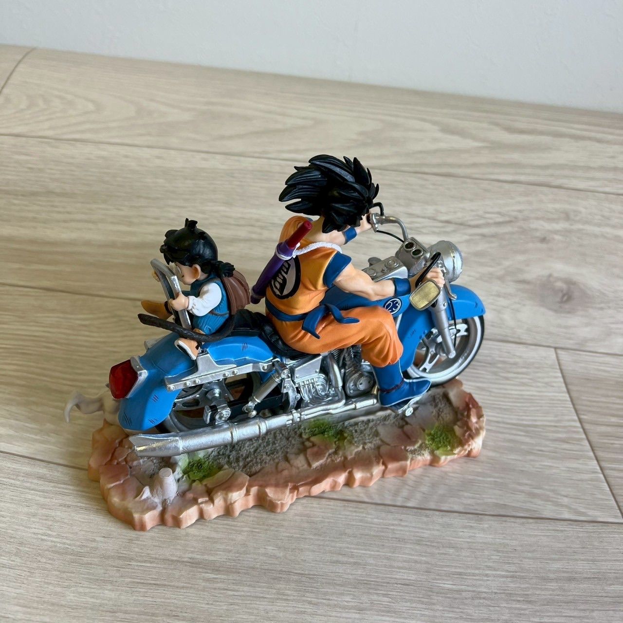 超フォロー割 ドラゴンボール 悟空と悟飯 バイク フィギュア - メルカリ