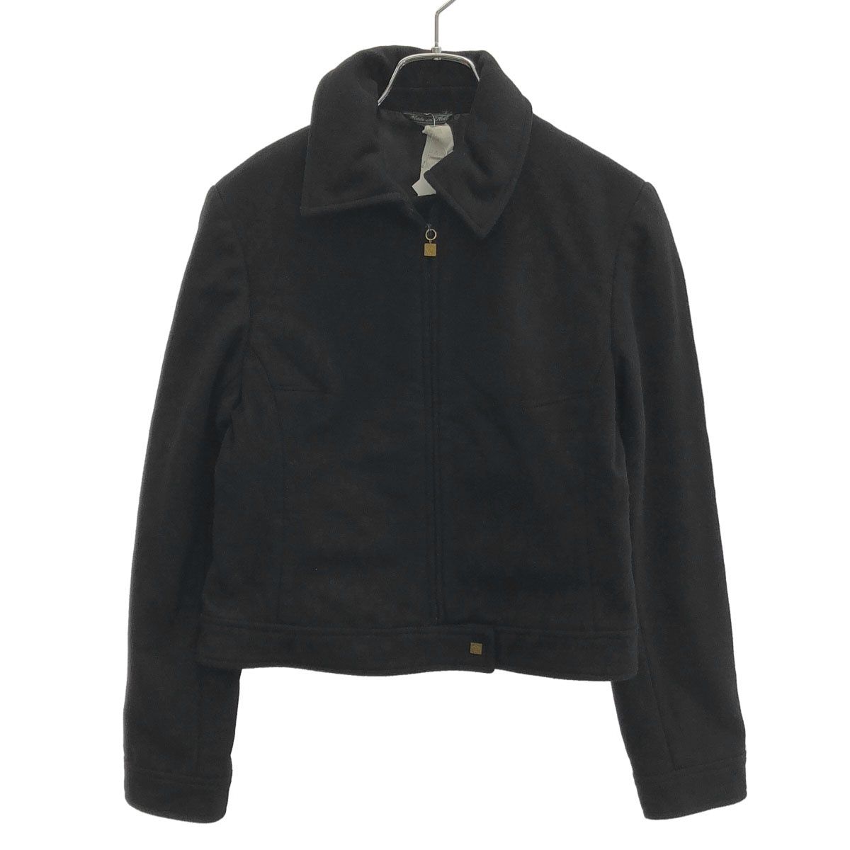 GIANNI VERSACE ジャンニ ヴェルサーチ カシミヤ混 ショートメルトン