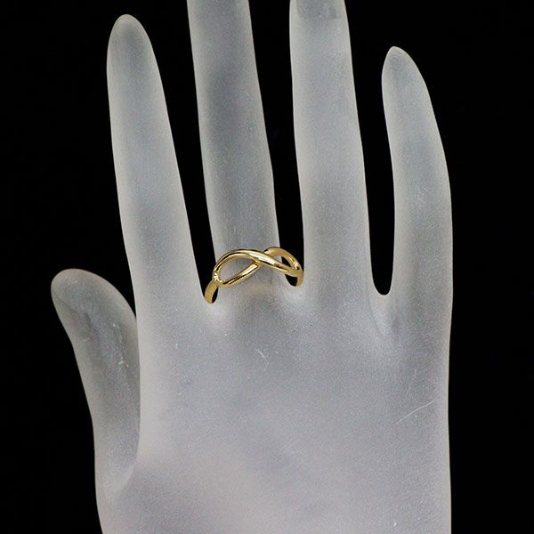k18YGインフィニティリング TIFFANY&Co. ティファニー インフィニティ リング・指輪 K18