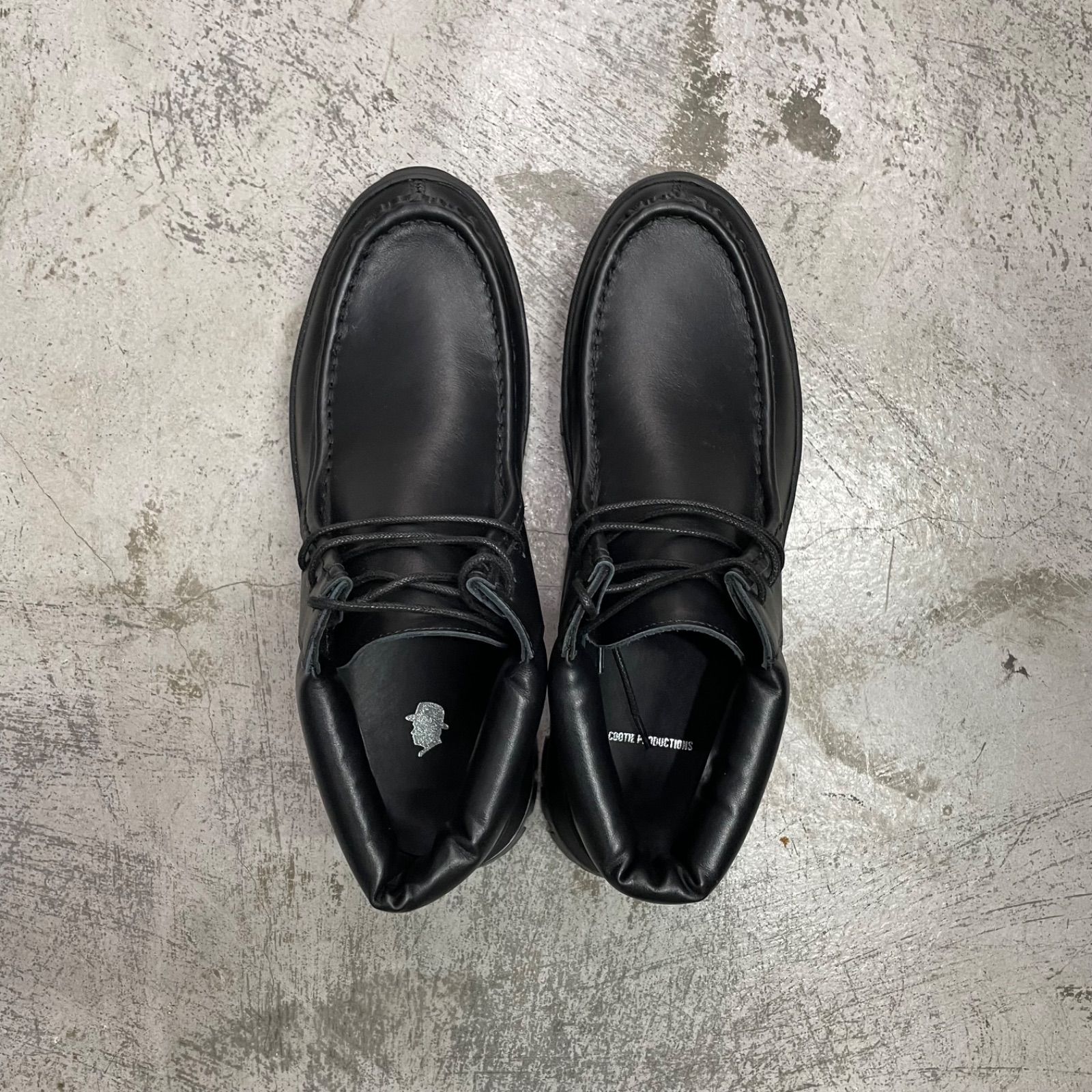 26cm Tomo & Co クーティー 3 Hole U-tip Boots COOTIE × Tomo&Co. 「3 Hole U-tip Boots」 レザーブーツ