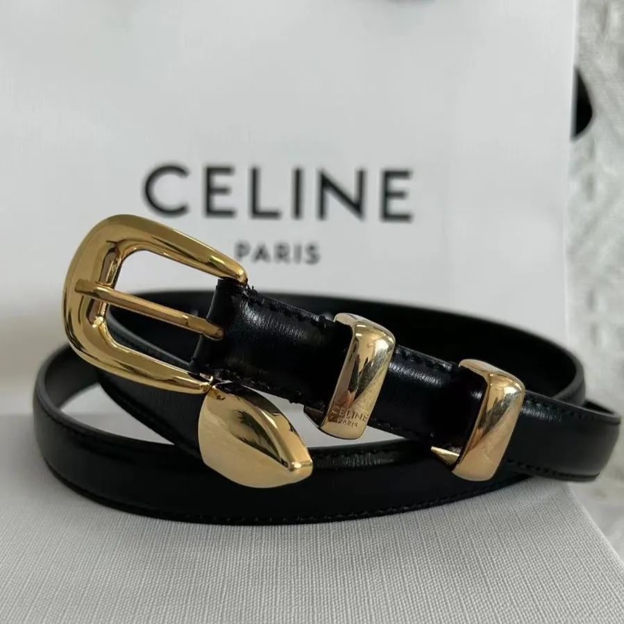 新品同様］celine ウエスタンベルト80 ベルト セリーヌ - メルカリ