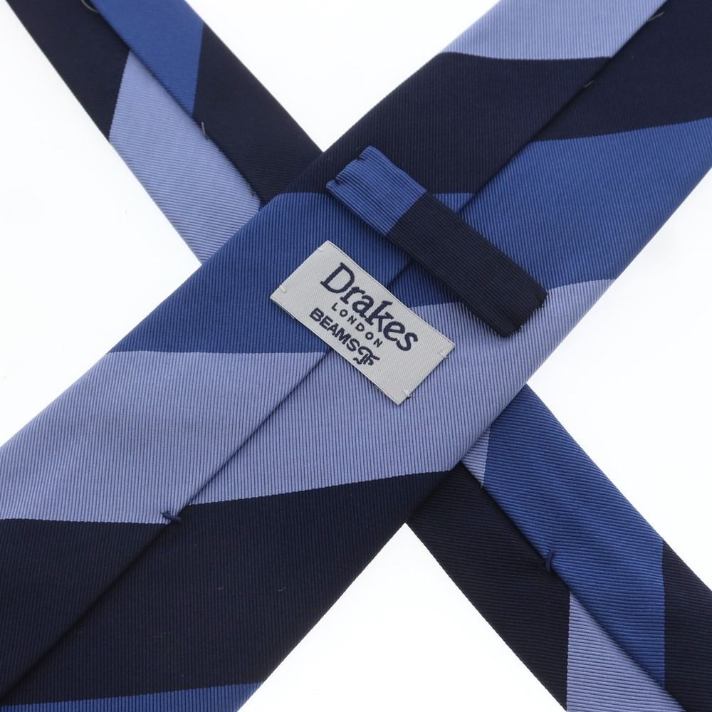 Michael J. Drake ドレイクス ストライプ ネクタイ ビームス BEAMS F