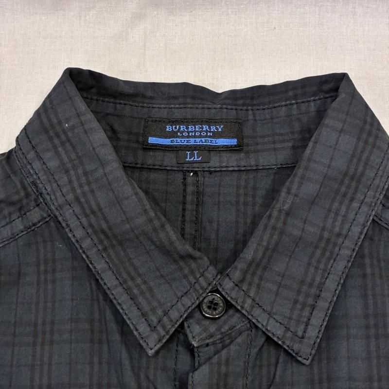 BurberryBlueLabelバーバリーブルーレーベルノバチェック半袖シャツ バーバリーブルーレーベル BURBERRY BLUE LABEL ノバチェック