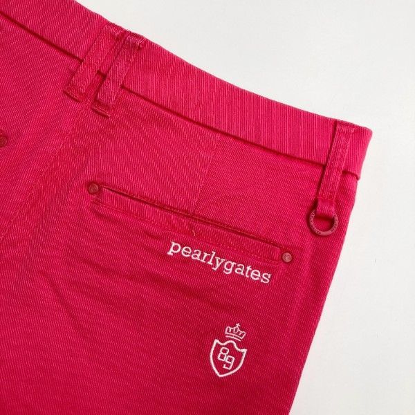 サイズ：0 PEARLY GATES パーリーゲイツ ショートパンツ バイカラー