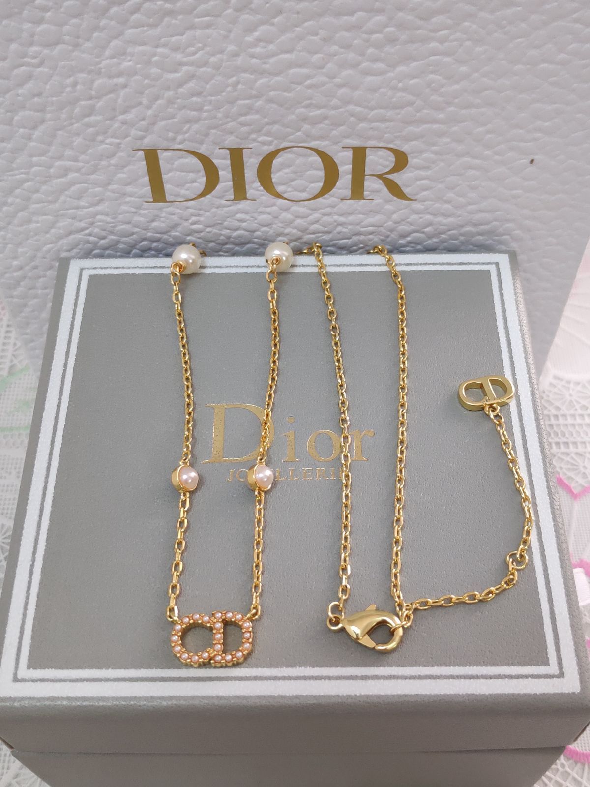 極美品✨クリスチャンディオール　ネックレス　ゴールド　パール　ストーン 楽天市場】【48時間限定!全商品20%OFF】クリスチャンディオール