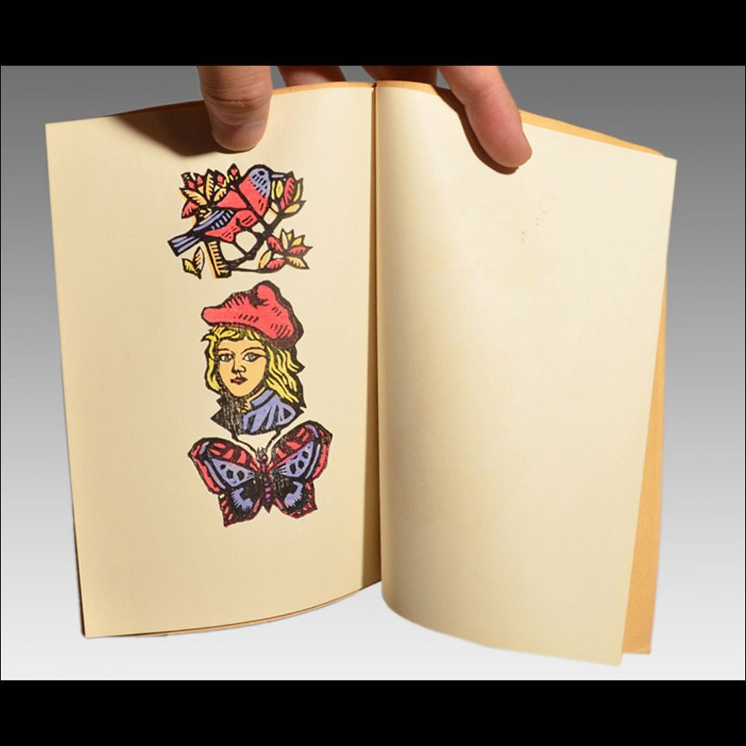 川上澄生「スタンダード第一絵本巻一抄譯」亜艶館 限定100部 a9942