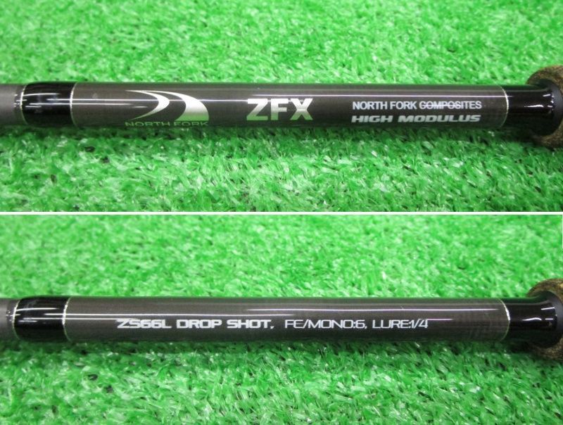 【ノースフォーク】ZFX ZS66L DROP SHOT North Fork Composites / ZFX ノースフォークコンポジット